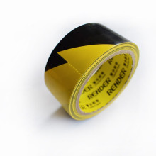 Fábrica de suprimentos preto e amarelo elétrico pvc isolante fita isolante fita de marca fabricante